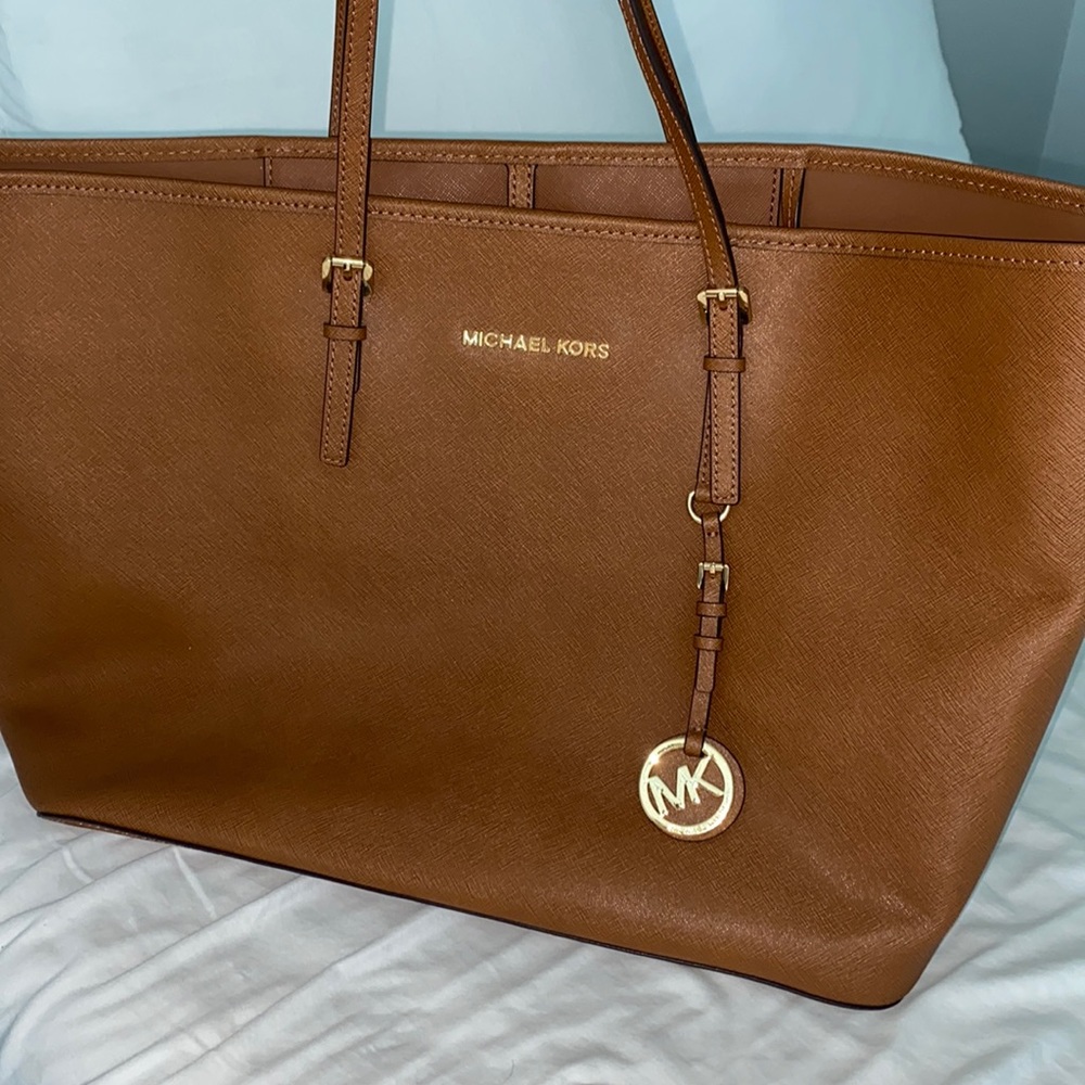 Michael Kors Large Tote Bag - Brown